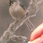 New Small Miniature Watercolor Painting by Rebecca Latham