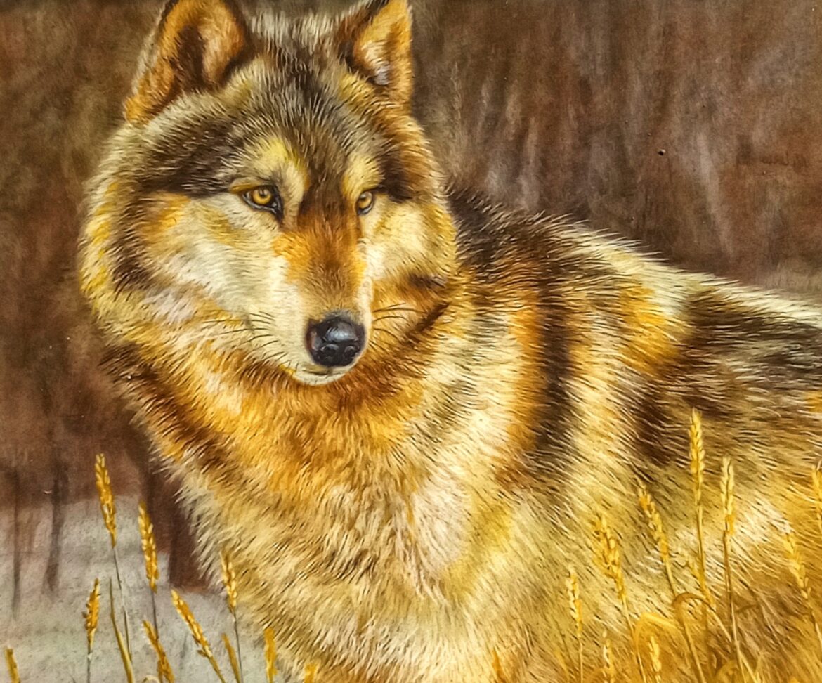 A New Addition to the Pack: Wolf Painting