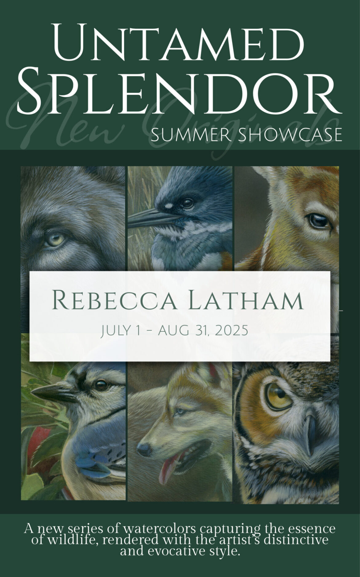Untamed Splendor: A Summer Celebration of Wildlife in Fine Art